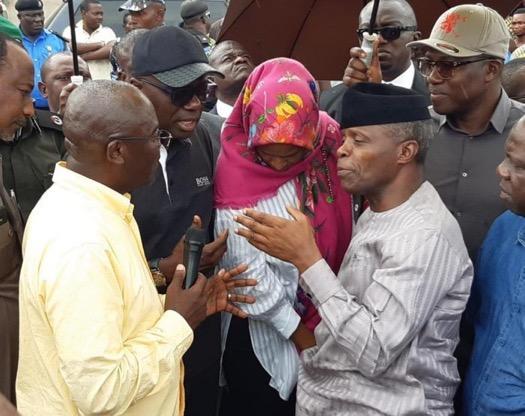 Osinbajo storms Apapa, vows to end gridlock 