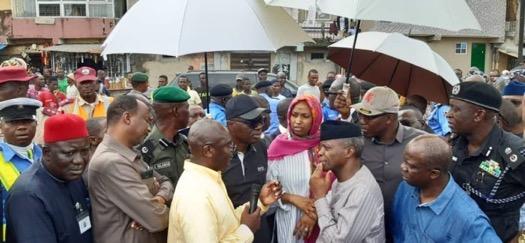 Osinbajo storms Apapa, vows to end gridlock 