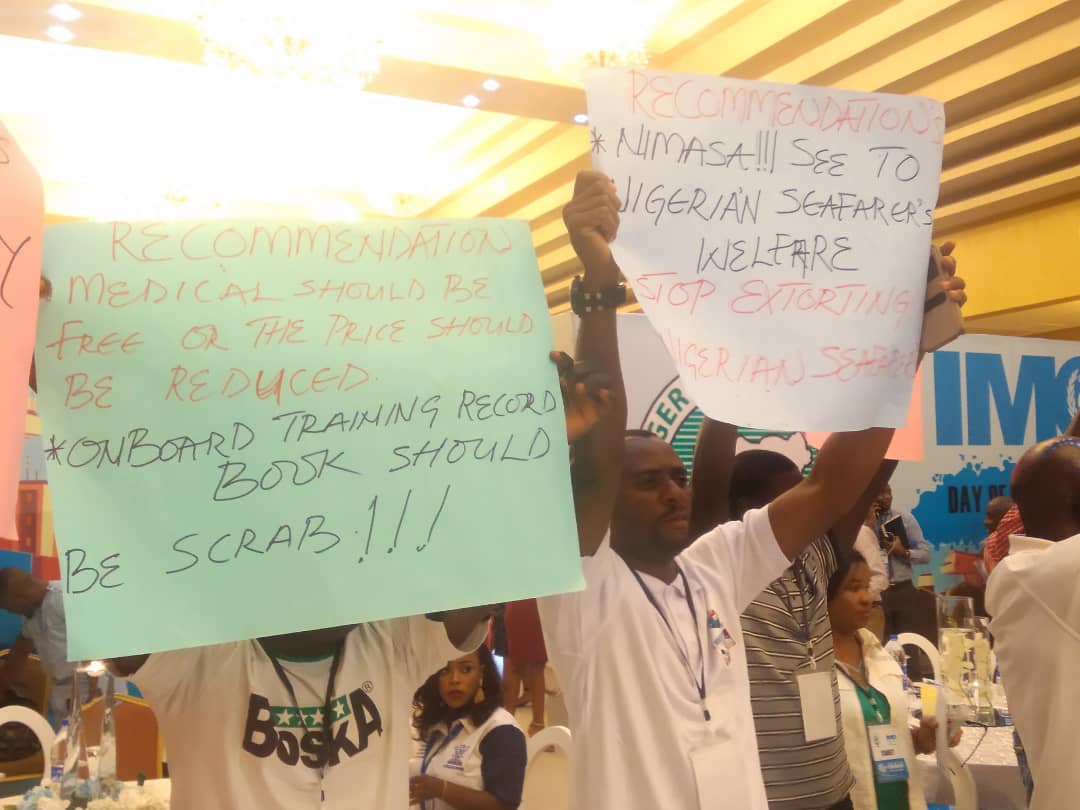 Anti-NIMASA protest mars seafarers' day celebration in ...