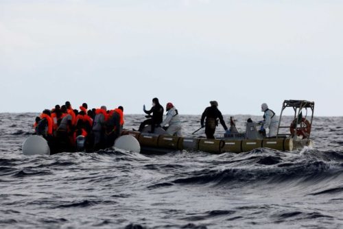 Woman, baby drown, 25 missing as migrant boat sinks off Libya 
