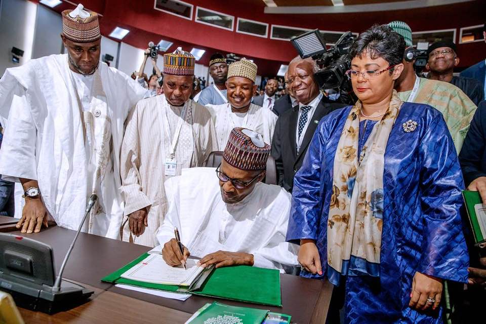 Buhari signs AfCFTA, says free trade must also be fair trade 