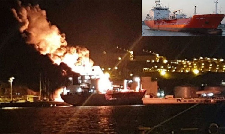 LPG tanker explosion kills crew member in Turkey