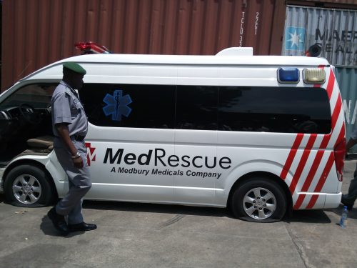 Medbury admits its driver tried to smuggle tramadol out of Apapa port with ambulance