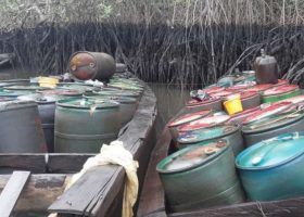Navy arrests nine men with 92 drums of adulterated petrol
