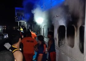 Fire erupts on Philippine roro ship