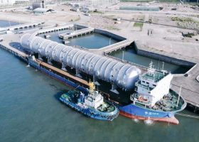 Sinope ships world’s largest atmospheric tower to Dangote Refinery