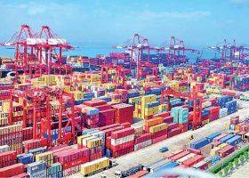 Chinese ports handle 22.77m TEUS in one month