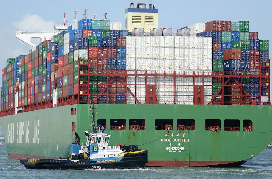 Cosco Shipping vessel damaged in Vietnam collision