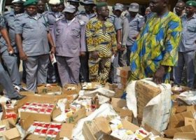 Customs impound N501.6m worth of contraband