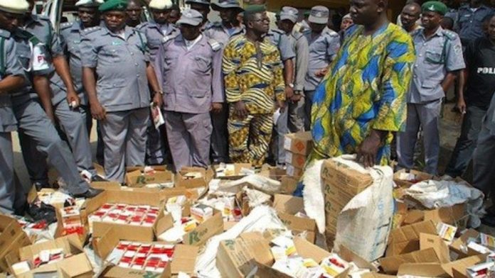 Customs impound N501.6m worth of contraband