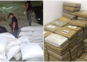 Malaysia seizes $161m cocaine, meph in sacks