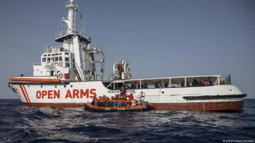 NGO seeks safe port for 124 rescued migrants 