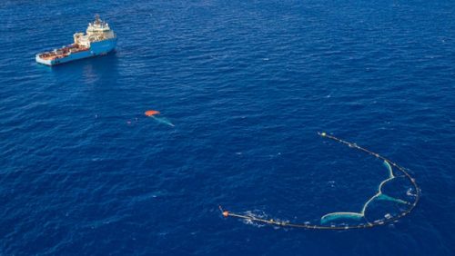 Ocean Cleanup modifies plastics collecting system