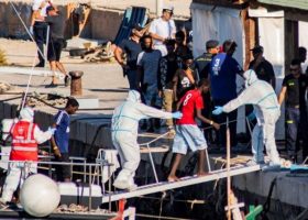Spain offers ports to stranded migrant boat