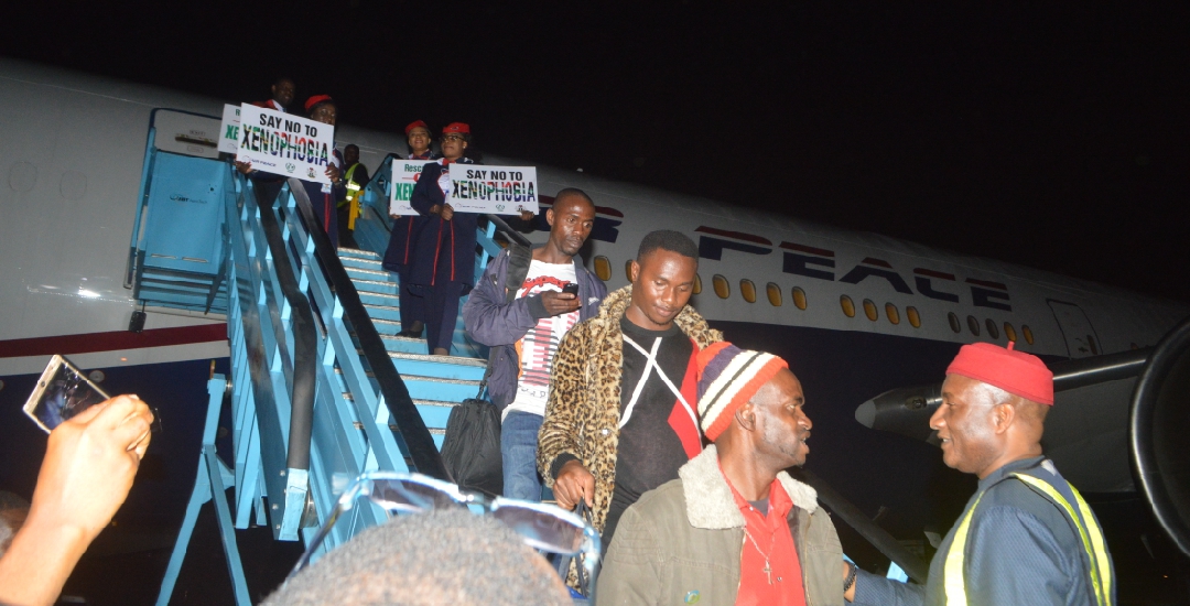 Xenophobia: 187 Nigerians arrive Lagos from South Africa