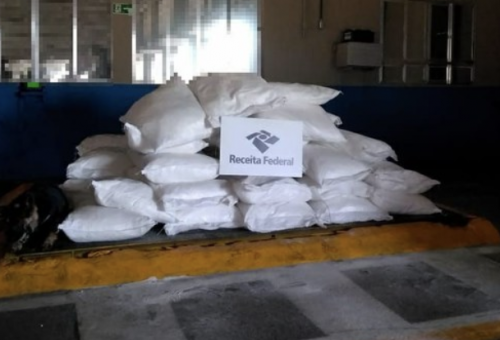 Customs seize 1,482kg cocaine at Brazil port