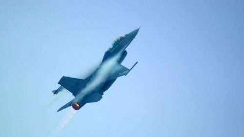 Belgian F-16 fighter jet crashes in France