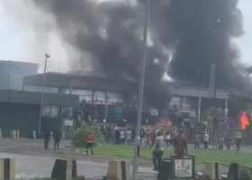 Fire guts Ibadan NNPC depot