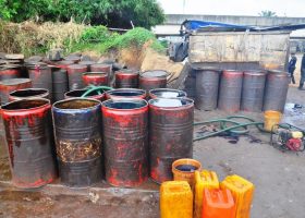 Navy uncovers illegal diesel depot