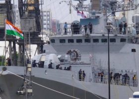 India warship arrives ‘to learn’ from Nigerian Navy