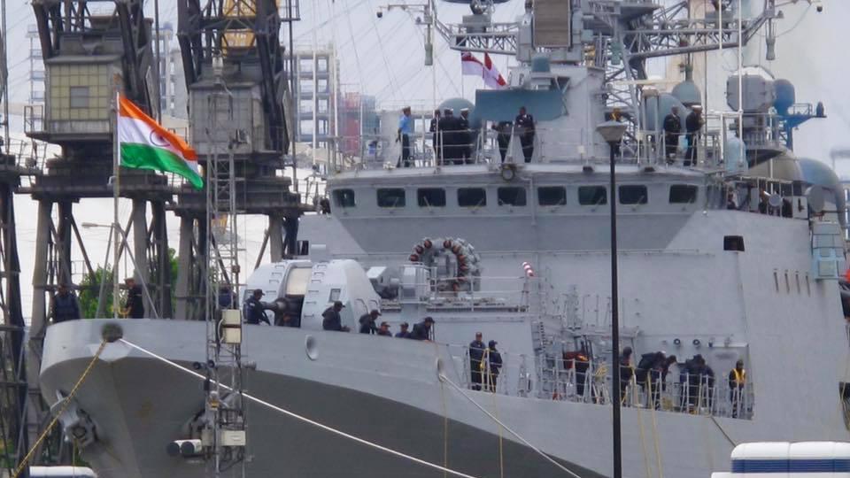 India warship arrives ‘to learn’ from Nigerian Navy 