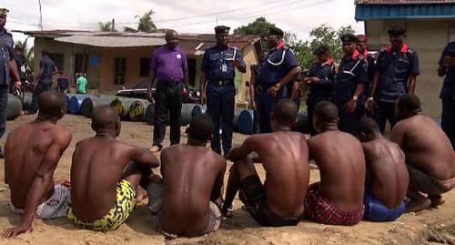 Navy hands over suspected illegal petrol dealers to NSCDC