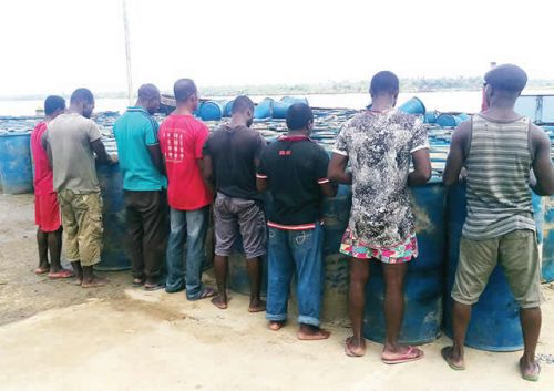 NSCDC impounds 55,000 litres of illegally refined diesel