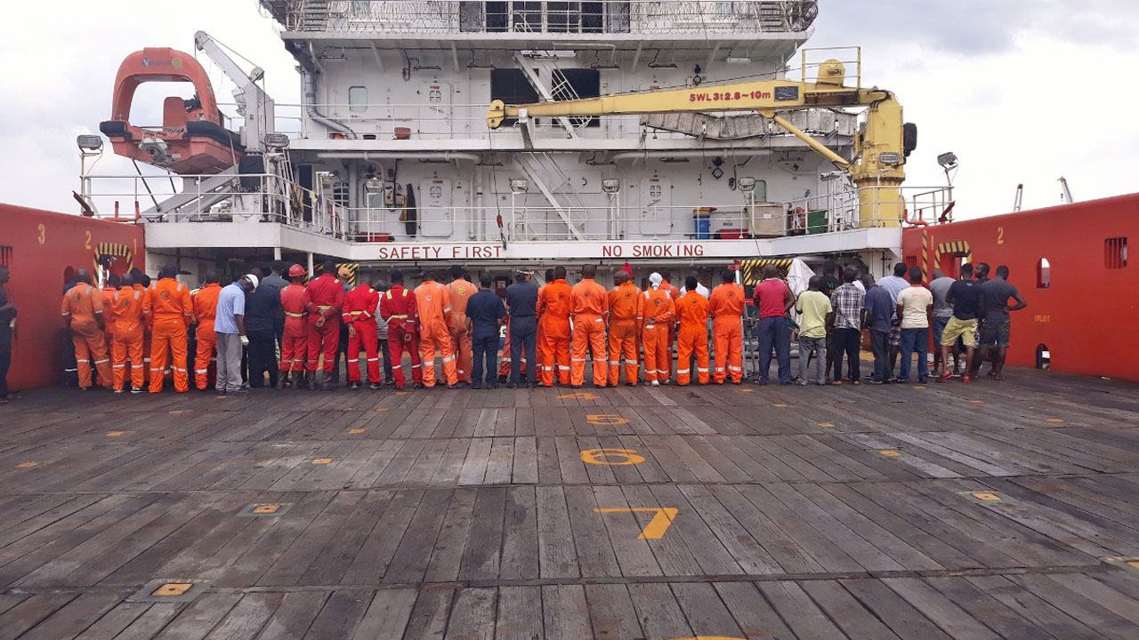 Nigerian Navy arrests 57 sailors, seizes vessels for oil smuggling