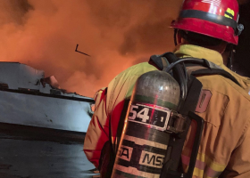 Over 30 trapped as boat catches fire off California