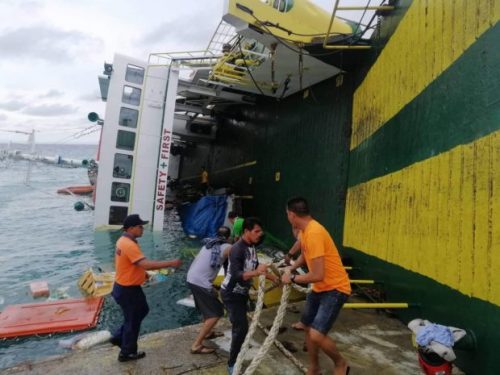 Philippines Coast Guard rescues 160 in Cebu ferry incident 