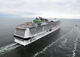 MSC cruise ship Grandiosa complees sea trials
