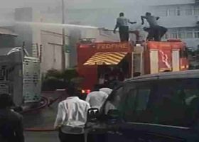 Fire outbreak at FIRS headquarters in Abuja