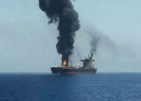 Iran tanker hit by suspected missile strikes near Saudi port 
