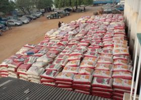 Navy arrests 54 suspects, seizes 3,378 bags of rice