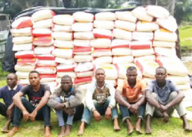 Navy arrests six suspected rice smugglers in Akwa Ibom