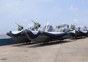 Navy gets 250 boats to fight maritime crimes