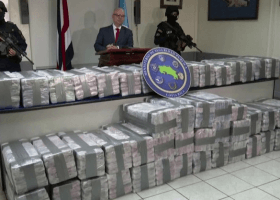 Police seize 954kg of cocaine hidden in container