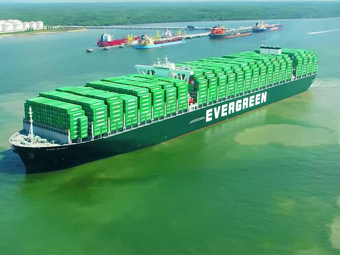 Evergreen signs contracts for four 23,000 TEU ships