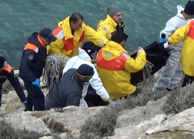 Bodies of seven migrants on capsized boat found off Italy