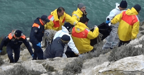 Bodies of seven migrants on capsized boat found off Italy