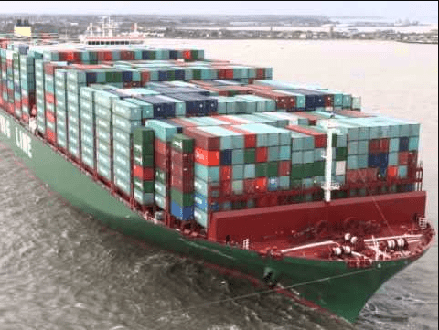 China’s export container shipping index drops in October