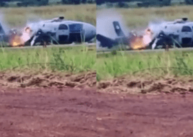 Nigerian Air Force helicopter crashes in Enugu