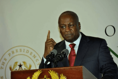 President of Ghana, John Mahama