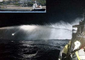 Sierra Leone-flagged freighter catches fire off South Korea
