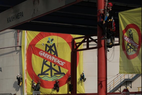Court bars Greenpeace activists from Shell’s North Sea platforms