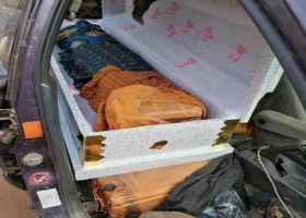 PHOTOS: Customs seizes petrol hidden in coffins
