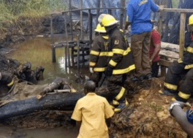 Two die, one injured in Lagos pipeline explosion