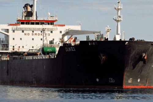 Togolese patrol boat makes contact with MV Duke