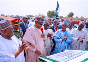 Buhari flags off construction of Transport University in Daura