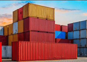Freight container prices hit 3-year low